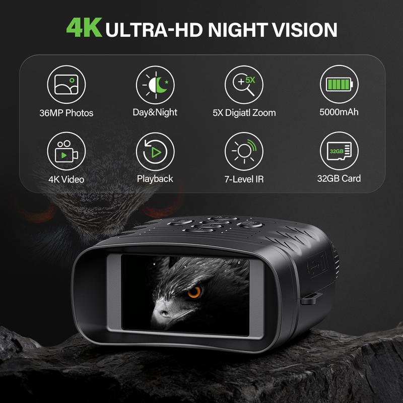 NUYOVA 4K Night Vision Goggles