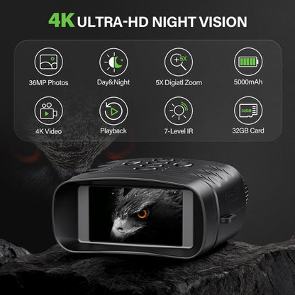 NUYOVA 4K Night Vision Goggles